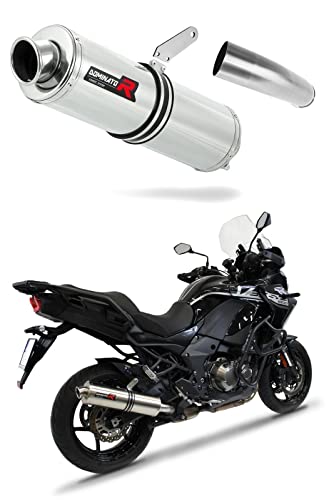 Dominator Eu Omologato Approvato Terminale Di Scarico Silenziatore St Compatibile Con Versys 1000 2019-2024