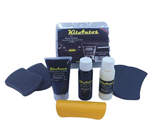 Kit Rinnovo Volante Di Pelle E Pñlastico Nero.