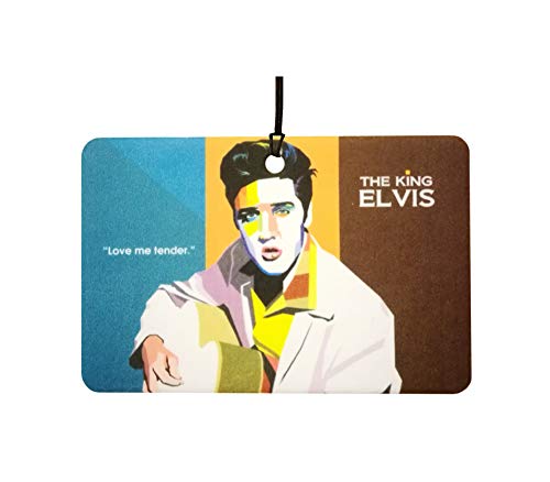 Ali Air Freshener - Deodorante Per Auto, Motivo: Elvis Presley, Love Me Tender