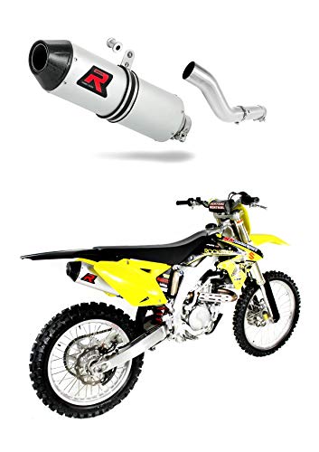 Dominator Terminale Di Scarico Marmitta Silenziatore Mx2 Compatibile Con Rmz 450 2013-2018