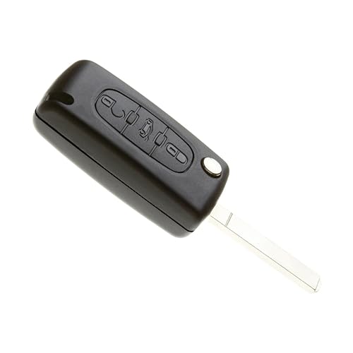 Jongo - Guscio Per Chiavi Con Lama Va2 Compatibile Con Citroën Berlingo E Peugeot Partner | Ce0536 | Custodia Per Chiavi Auto E Furgone Telecomando 3 