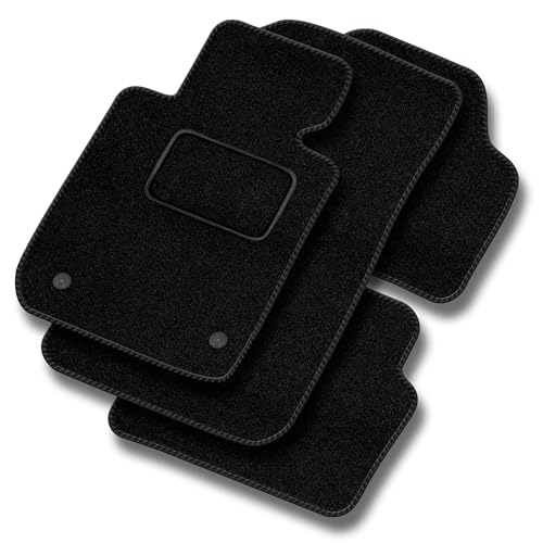 M Motos Tappetini Auto Velours Standard Per Auto Compatibili Con Opel Antara 2006-2017 - Standard, Tessuto, Nero Tappetino Auto - Provate Un Nuovo Com