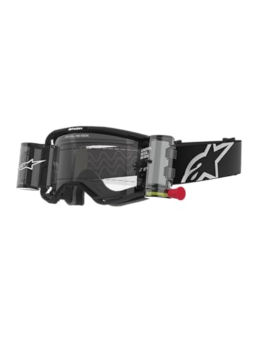 Alpinestars Vision 8 Corp Off-Road Goggles With Roll-Off System Clear/Cat0