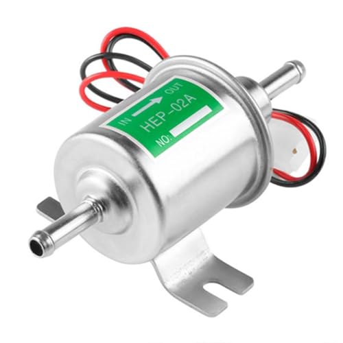 Lngjin Pompa Di Benzina Elettrica,Hep-02A Pompa Di Benzina 12V,Pompa Di Alimentazione Elettrica A Bassa Pressione,Pompa Di Benzina Diesel,Pompa Gasoli