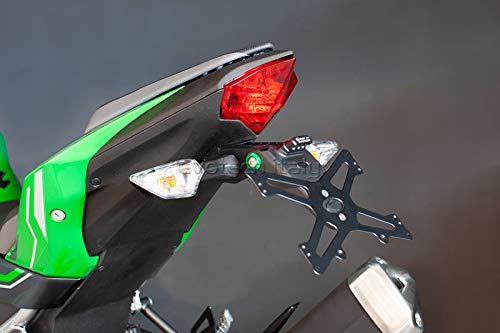 Evotech Portatarga Regolabile In Alluminio Kawasaki Z125