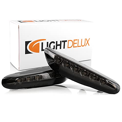 Lightdelux Indicatore Di Direzione Laterale A Led, Senza Messaggio Di Errore, Omologato Ece, Compatibile Con Bmw V-170141