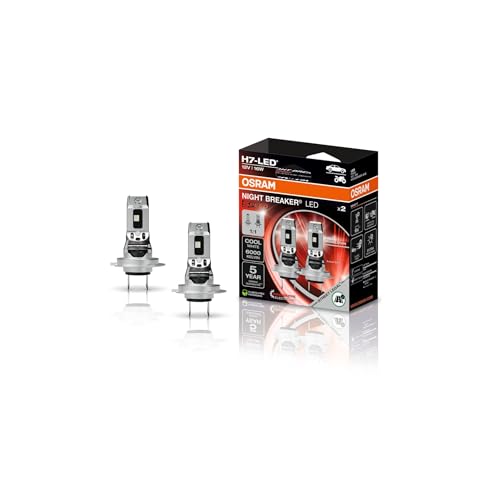 Osram Night Breaker Led Speed H7, Abbagliante E Anabbagliante A Led Con Omologazione Stradale, 6000K, Installazione Rapida, Nessun Accessorio Meccanic