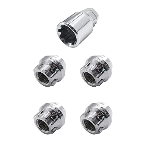 Simoni Racing Dra/1 Kit 4 Dadi Antifurto Chiave 19 M12X1.5 Lunghezza 17Mm