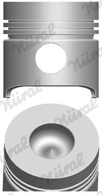 Nural 87-206800-00 - Pistone