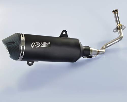 701000360007 - Tubo Di Scarico Completo Con Silenziatore In Alluminio Maxi-Scooter