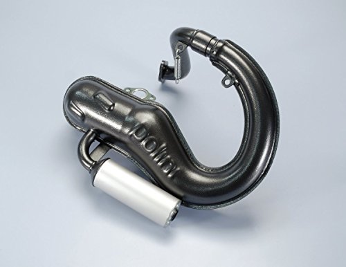 Pln2002030S - Tubo Di Scappamento Tipo Tubarro Silenz Alluminio 200 2030/S Compatibile Con Vespa Vespa Special 1969-1982