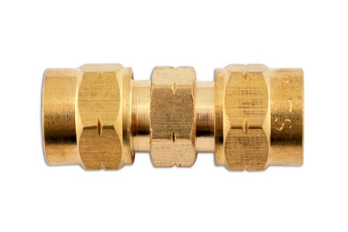 Connect 31154 Brass Straight Coupling 6Mm 10Pc