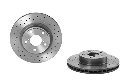 Brembo Xtra 09.5673.1X - Disco Freno Forato Anteriore, Set Di 2