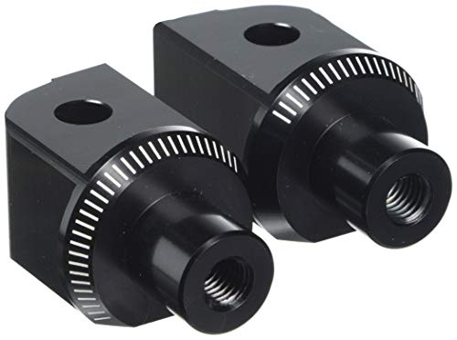 Puig Adattatore Set Pedane Passeggeri Puig 9520N Per A Ktm 120 Duke 11'-16', Ktm 390 Duke 17'-18', Nero
