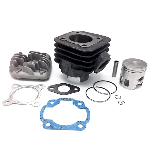 One By Camamoto | Kit Gruppo Termico Cilindro 70Cc Per Minarelli Motore Orizzontale, Yamaha Neo'S, Jog, Mbk Ovetto, Flipper, Evolis, Fizz, Malaguti F1