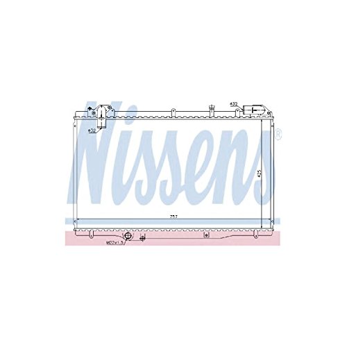 Nissens 63791 - Radiatore, Raffreddamento Motore