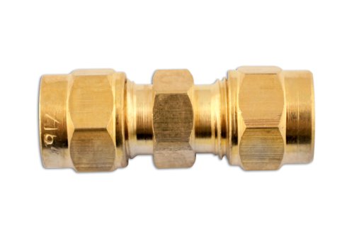 Connect 31176 Brass Straight Coupling 1/8" 10Pc