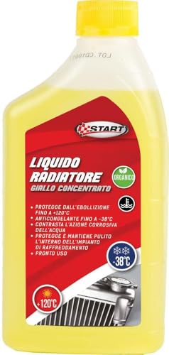Liquido Radiatore Giallo -38°C 1L Per Motori Monoblocco In Alluminio
