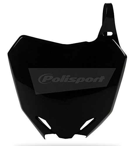 Polisport 8659300003 - Tabella Portanumero Replica Oem Realizzata In Plastica Lucida Resistente E Durevole Compatibile Con Le Moto Suzuki In Colore Ne