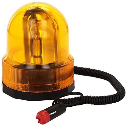 Bottari 24051 Revolving Plastica Segnalazione Luce Per Veicolo In Movimento, Nero/Arancione