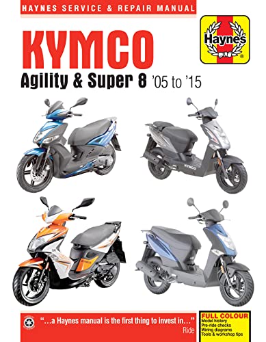 Kymco Agility & Super 8: Service And Repair Manual