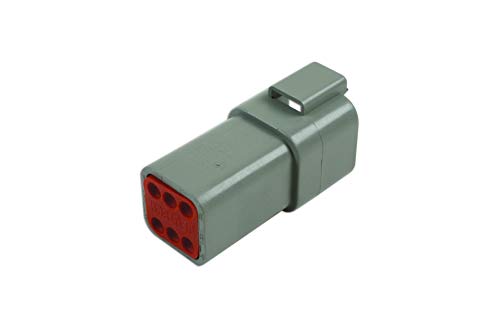 Connect 37507 Deutsch 6 Pin Receptacle Connector Kit 8Pc