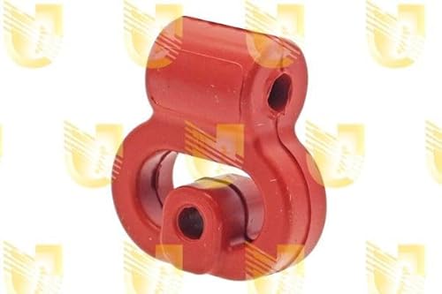 Unigom 165131R Tirante Marmitta Anteriore Grande Punto/Corsa D (Rosso/Red)