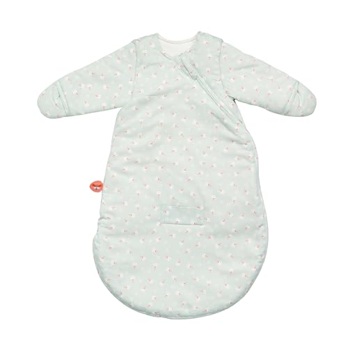 Nattou Sacco Nanna Per Autunno E Inverno, Cotone, Tog 2, Ca. 60 Cm, Da 0 A 3 Mesi, Mila, Zoe E Lana, Verde Chiaro