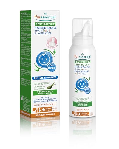 Puressentiel Spray Per L'Igiene Nasale Del Bambino Con Aloe Vera 120 Ml