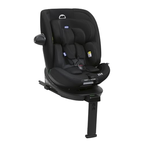 Chicco Everone I-Size, Seggiolino Auto Con Sistema Twist-Recline Con 3 Posizioni, Omologato Ece R129/03, Girevole A 360° E Reclinabile, Gruppo 0+/1/2/