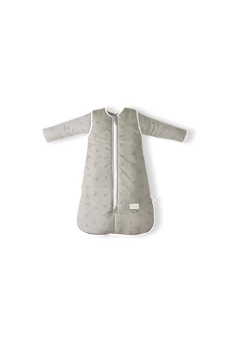 Moovo By Nuvita 90150 | Sacco Nanna Invernale Con Zip Centrale E Cerniera Per I Piedi, In Cotone E Imbottitura In Materiale Riciclato, Certificato Oek