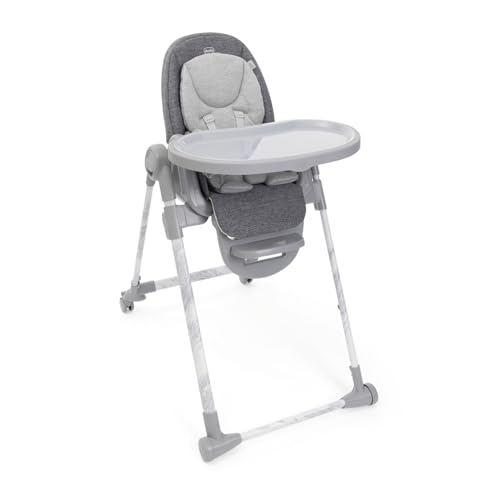 Chicco Polly Armonia Seggiolone Evolutivo Pappa Per Bambini Da 0 Mesi A 40 Kg, Seggiolone Reclinabile A Sdraietta Con Altezza E Poggiapiedi Regolabili