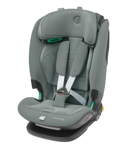 Maxi-Cosi Titan Pro² I-Size, Seggiolino Auto Per Bambini, 15 Mesi- 12 Anni (76-150 Cm), Climaflow, Cinture Easy-In, Cuscini Di Sicurezza Airprotect, G
