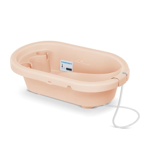 Foppapedretti Bath&Co Vaschetta Con Riduttore Ergonomico, Dalla Nascita A 12 Mesi, Pink