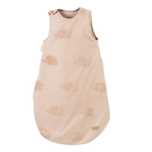 Roba Sacco Nanna Per Neonati Lil Elephant - Lunghezza: 70 Cm Da 0-6 Mesi - Certificato Gots - Ideale Per Tutte Le Stagioni - Marrone