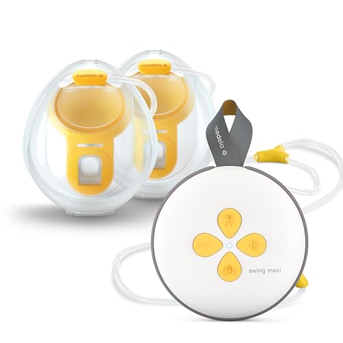 Medela Swing Maxi Hands-Free | Tiralatte Elettrico Doppio A Mani Libere Ideale Per Il Multitasking; Semplice E Intuitivo