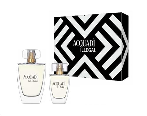 Acquadì Illegal Eau De Toilette Ml.100 Spray + Eau De Toilette Ml.30 Spray
