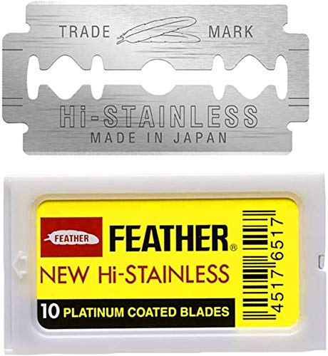 Feather 50 Lamette Da Barba Double Edge