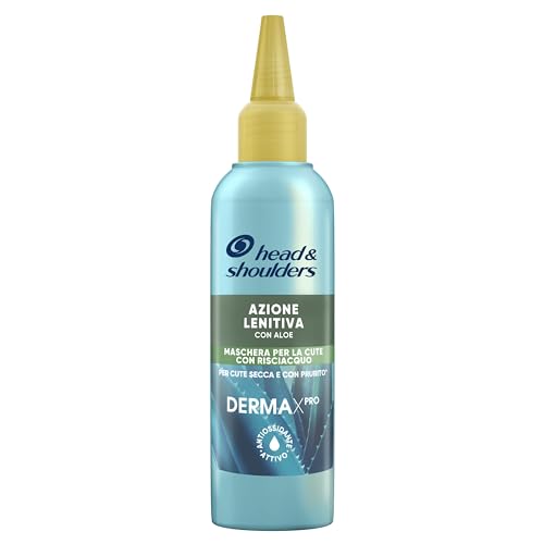 Head & Shoulders Dermaxpro Maschera Per La Cute Antiforfora Azione Lenitiva Con Aloe E Vitamina E - Fino A 72 Ore Di Idratazione Per La Cute Secca, 14