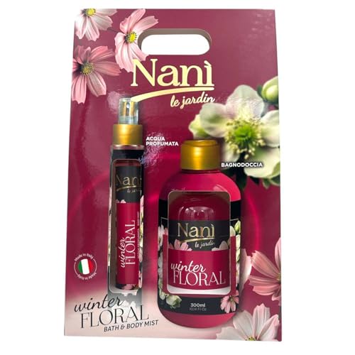Suarez Nani Le Jardin Confezione Regalo Donna Winter Floral Acqua Corpo Profumata 75Ml E Bagnodoccia 300Ml