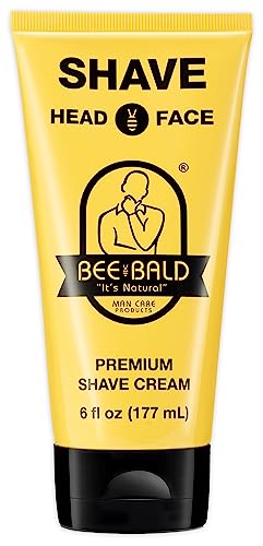 Bee Bald Shave Premium Shave Cream È Leggera E Liscia Per Una Rasatura Incredibilmente Liscia E Veloce. La Nostra Crema Da Barba Contiene Ingredienti