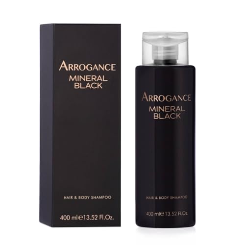 Arrogance Mineral Black Gel Doccia Shampoo 400 Ml