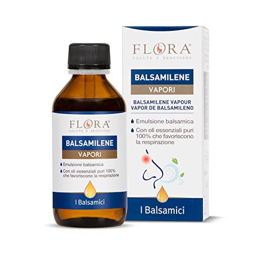 Flora I Balsamici Balsamilene, 100 Ml - Emulsione Balsamica - Emulsione Balsamica Per Ambiente Purifica E Rinfresca L'Aria Degli Ambienti Domestici