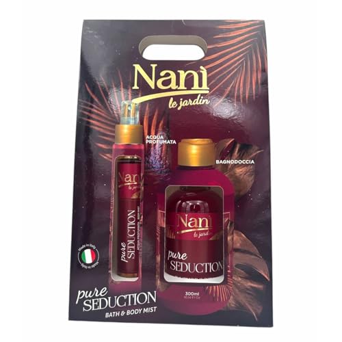 Suarez Nani Le Jardin Confezione Regalo Donna Pure Seduction Acqua Corpo Profumata 75Ml E Bagnodoccia 300Ml
