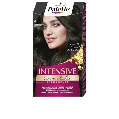 Schwarzkopf Intensive - Tintura Permanente N. 4 Castagno (1 Unità)