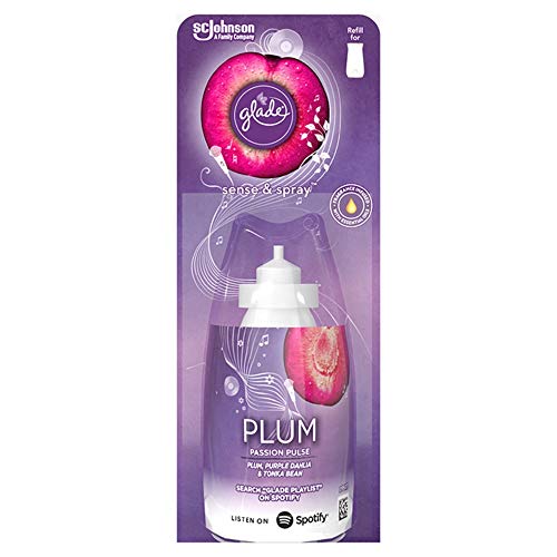 Deo. Glade Sense & Spray Refil 18 Ml Plum Passion Pulse