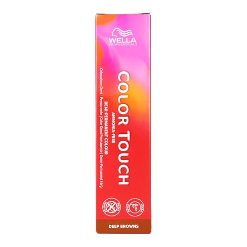 Wella Color Touch Pure Naturals 10/05 Biondo Super Chiaro Naturale Mogano 60Ml - Colore Semipermanente Senza Ammoniaca