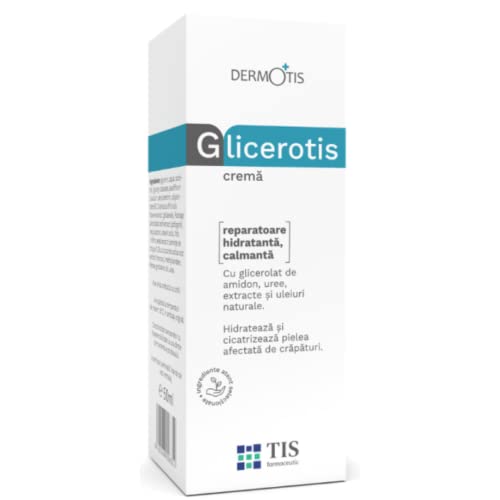 Glicerotis Crema Per Rimozione Cicatrici E Ferite, Cheratosi, Psoriasi, Eruzioni Cutanee - Emoliente, Idratante, Riparatrice - Pelle Screpolata, Ruvid