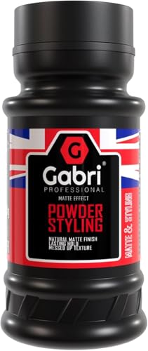 Gabri Hair Styling Powder Cera Da 21 G | Volumizing Thickening Dust Powder | Hold Flessibile | Matt Look | Massimo Control | Texturising Powder For Me