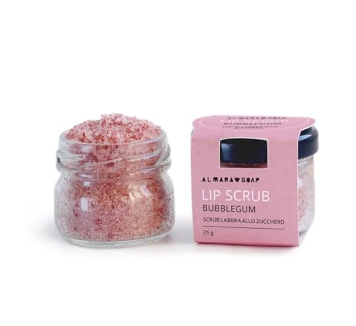 Almara Soap Lip Scrub Bubblegum Scrub Labbra Allo Zucchero 25 Gr